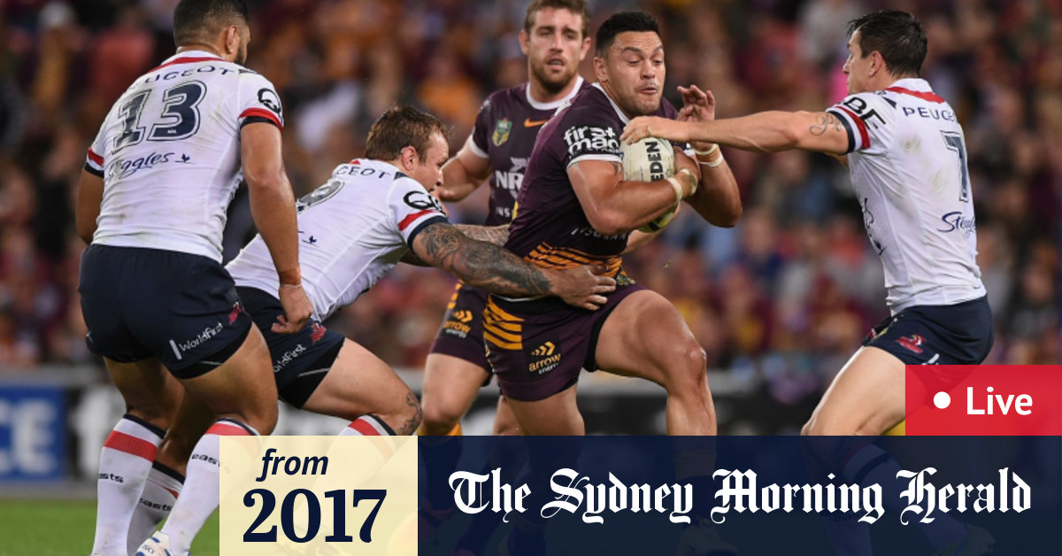 Live NRL scores Brisbane Broncos v Sydney Roosters